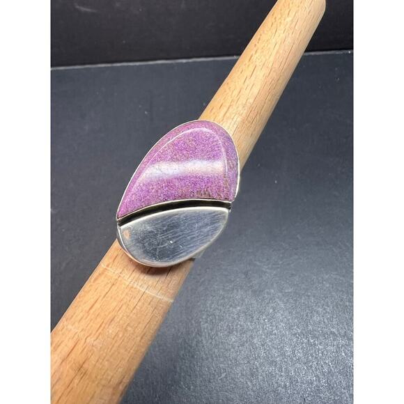 Jay King DRT stichtite sterling silver ring size 6 - Picture 8 of 16